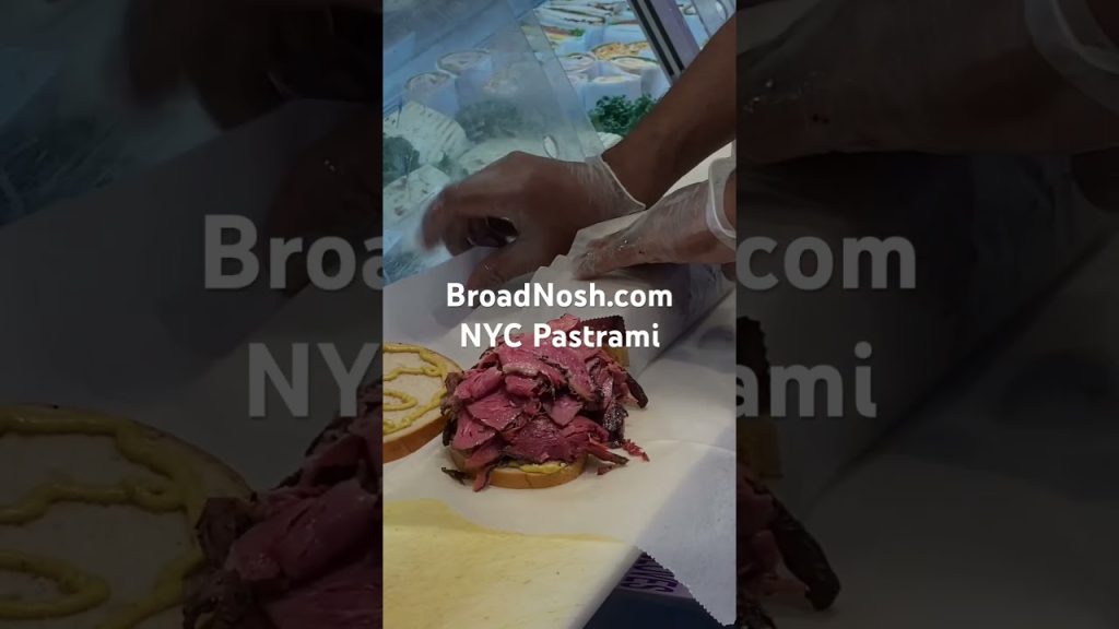 BroadNosh.com NYC Pastrami Sandwich #shorts #bagels #catering