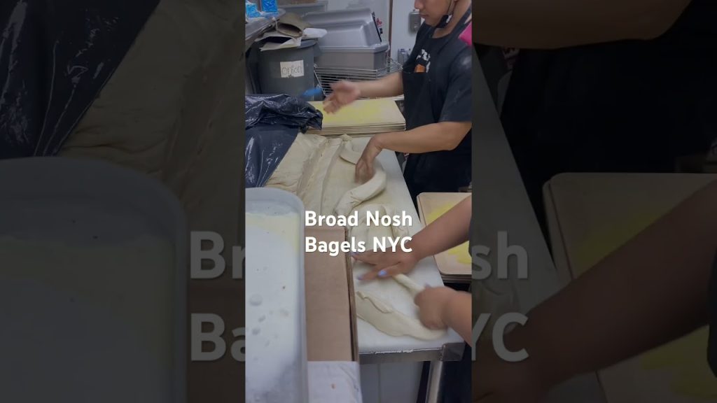 Broad Nosh Bagels NYC Rated 4.9 Google #shorts