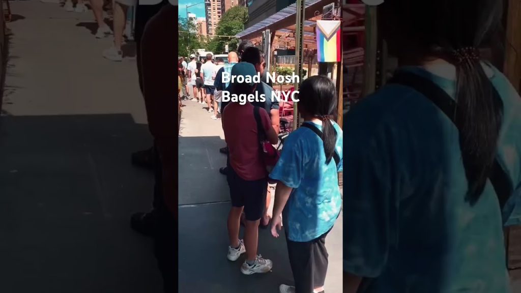 Broad Nosh Bagels NYC #shorts