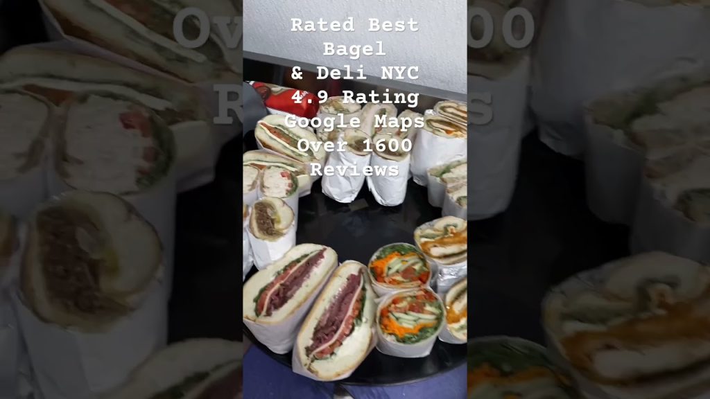 Broad Nosh Bagels Deli Catering NYC Best Rated Google 4.9 #bagels #shorts