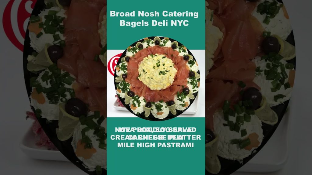 Broad Nosh Bagels Deli Catering NYC #catering #shorts