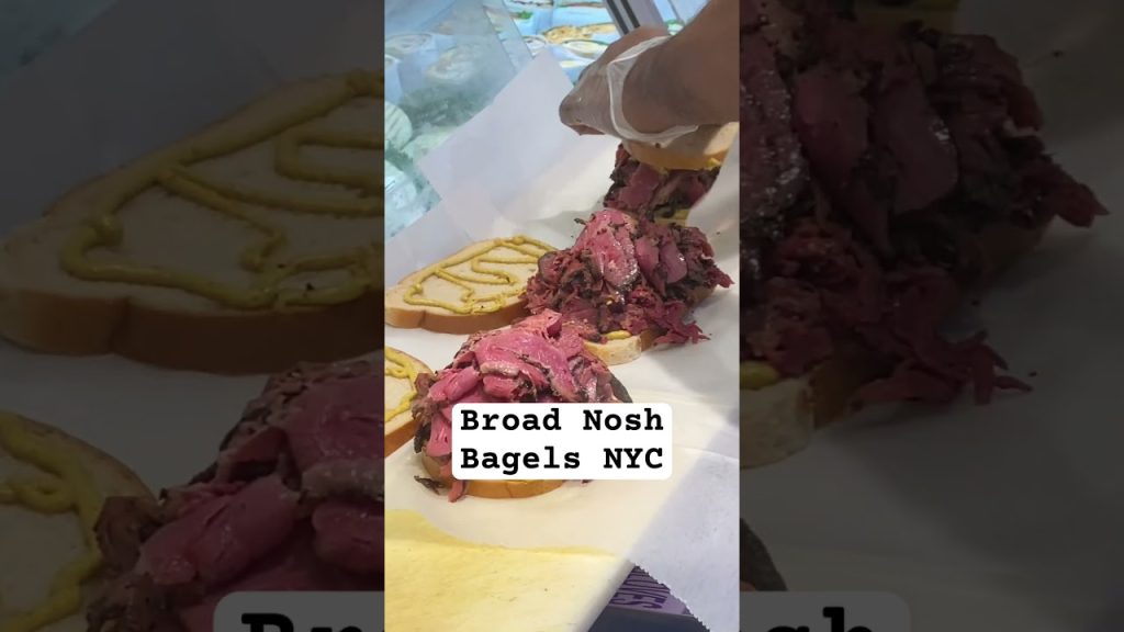 Broad Nosh Bagels Deli Catering NYC #shorts