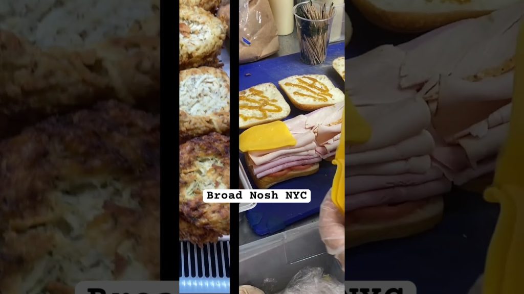 Best Bagels NYC Broad Nosh Deli #shorts