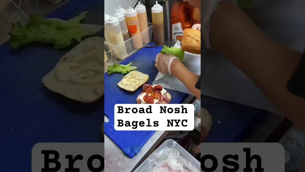 Broad Nosh Bagels Deli Catering #shorts