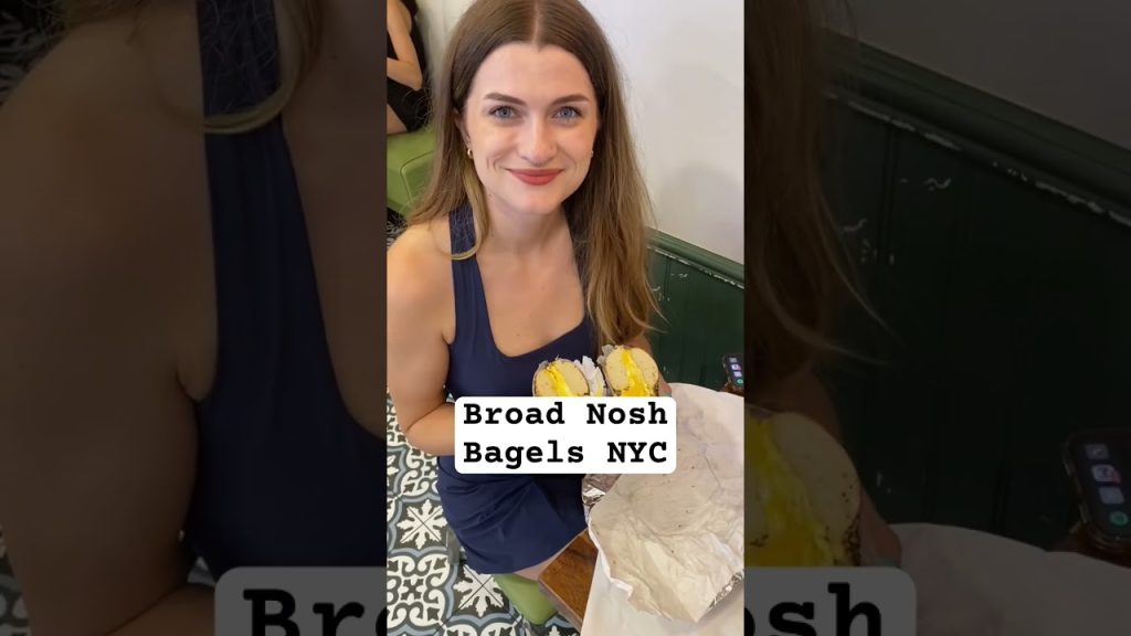 Broad Nosh Bagels NYC #shorts