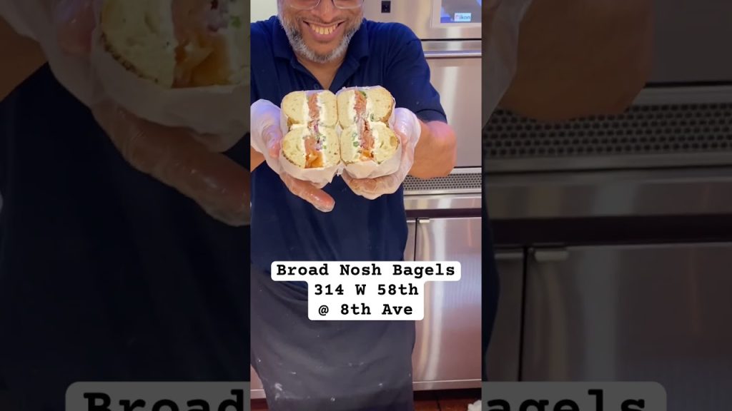 Broad Nosh Bagels 314 W 58th @ 8th Ave #shorts