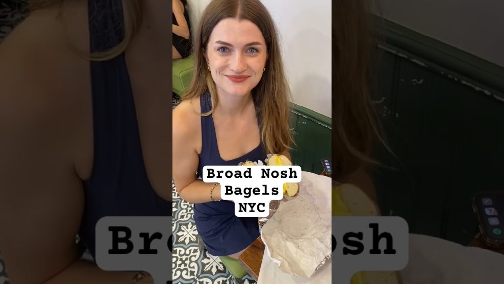 Broad Nosh Bagels NYC #shorts