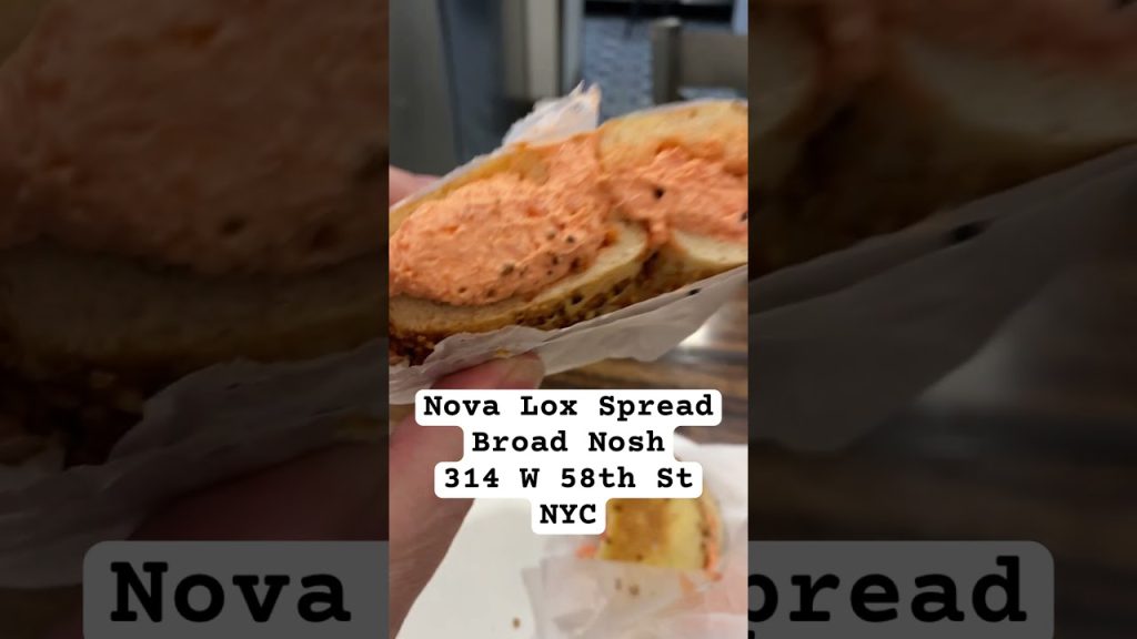 Nova Lox Spread Broad Nosh NYC #shorts