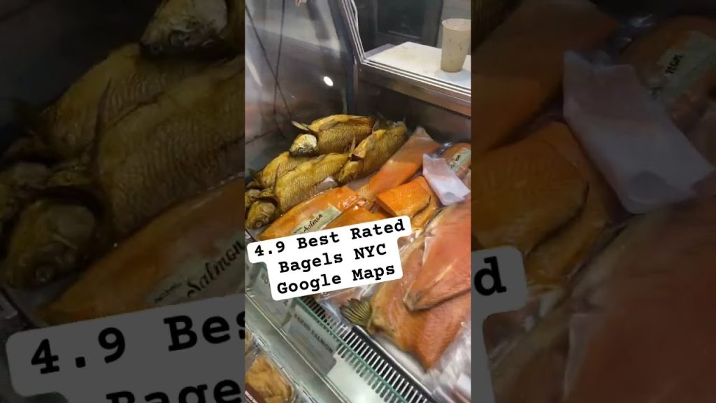 Best Bagels NYC 4.9 Google Rated Reviews #shorts