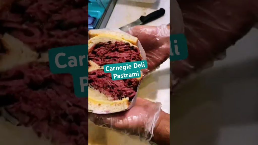 Broad Nosh Bagels NYC Serves Carnegie Deli Pastrami # shorts