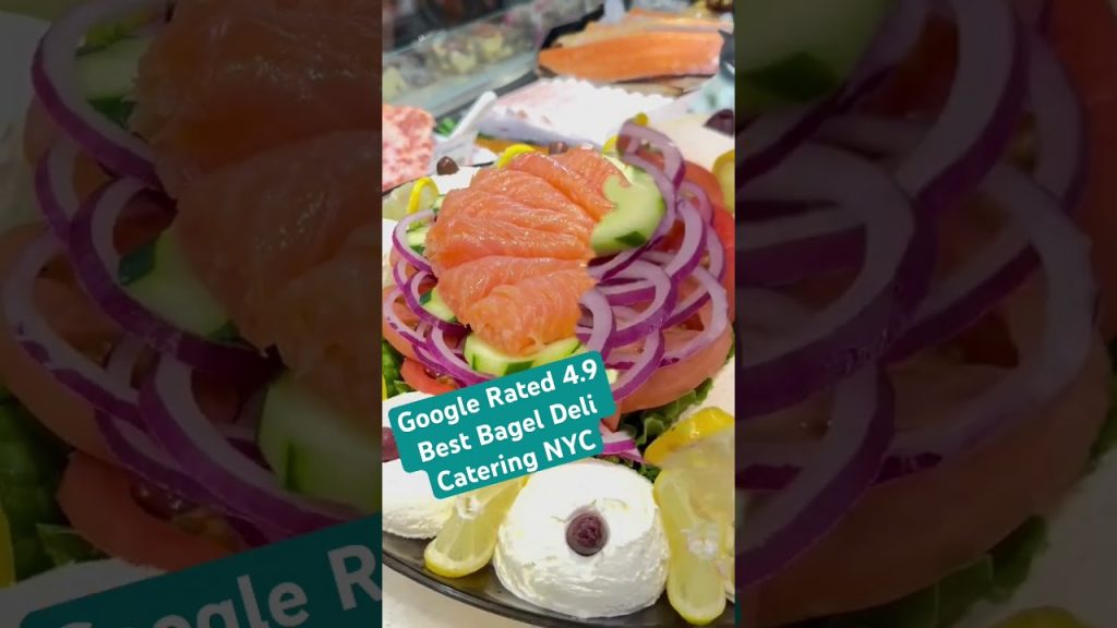 Google Rated 4.9Best Bagel DeliCatering NYC #catering #shorts