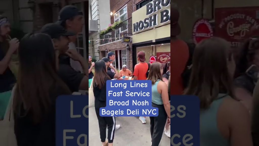 Broad Nosh Bagels Deli Catering NYC #shorts