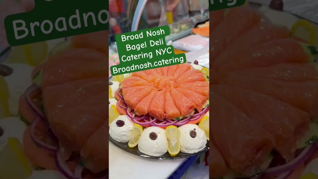 Broad Nosh Bagel Deli Catering Nyc BroadNosh.catering #shorts