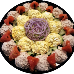 Albacore Tuna and Egg Salad Platter