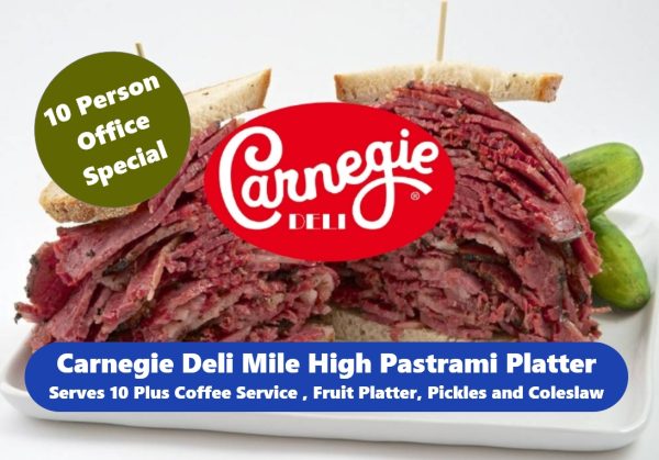 Office Special Carnegie Deli Pastami Platter