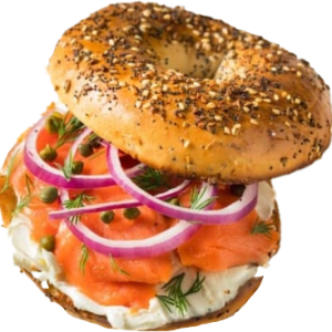 The Mallory Special – Nova Lox Egg Cheese On A Bagel