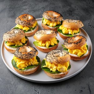 Breakfast Eggs Sandwich Platter