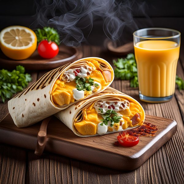 Broad Nosh Bagel Deli Catering Classic Breakfast Burrito