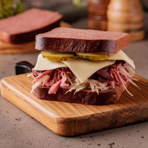 Carniegie Deli Rueben Sandwich