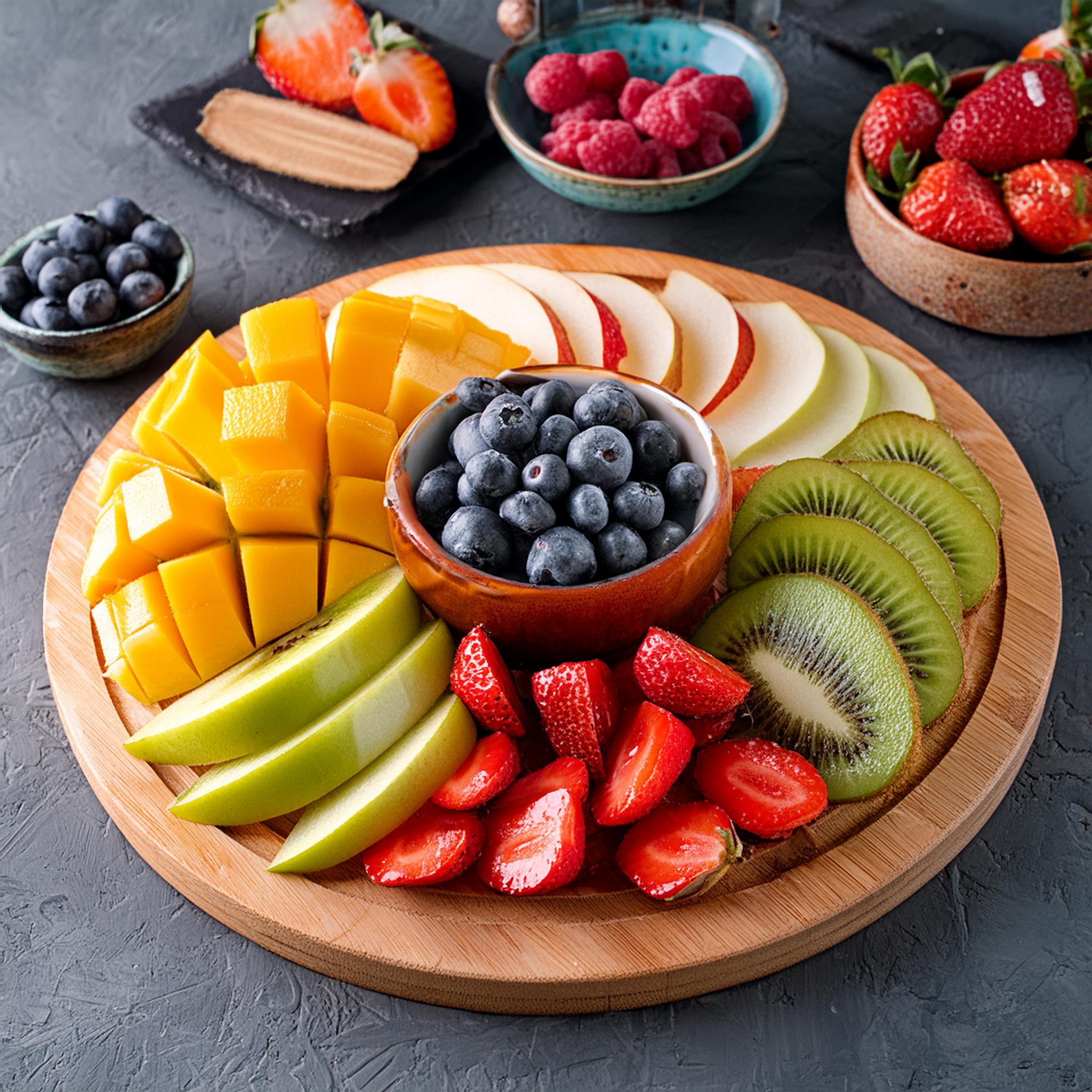 Broad Nosh Bagel Deli Catering Sliced Fruit Platter