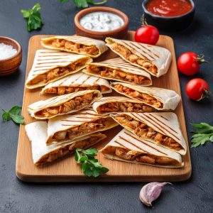 Smoked Chicken Quesadillas