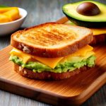 English Cheddar Avocado Sandwich