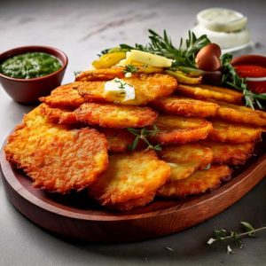 Potato Latke Platter