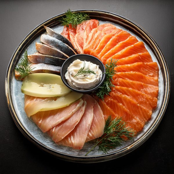 Smoked Salmon Lox, Whitefish Salad & Cream Cheese