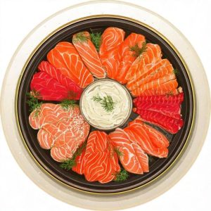 Smoked Salmon Lox, Whitefish & Cream Cheese