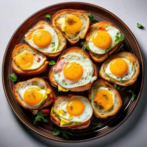 Breakfast Egg Sandwich Platter